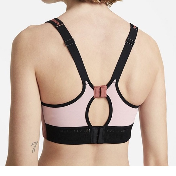 NIKE ALPHA ULTRABREATHE TRAINING HIGH SUPPORT TIGHT BRA Sz XL - Picture 2 of 7
